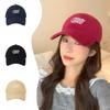 New Model of Larger and Deepened Big Head Circle Hat for Women's Baseball Cap Soft Top for Women's Summer Letters Versatile Alphabet Baseball Cap