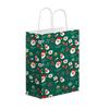 5Pcs Practical Large Capacity Portable Xmas Gift Wrapping Bags Merry Christmas Santa Claus Paper Decorations Party Favors