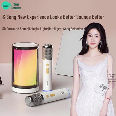 Портативная Bluetooth-колонка Suoai K35M с двумя микрофонами, штекер CN (адаптер в комплекте)