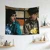 Высококачественный гобелен Byler Heart Floral, многоразовый, прочный, разных размеров, с плоским принтом, для общежития, спальни, домашнего декора