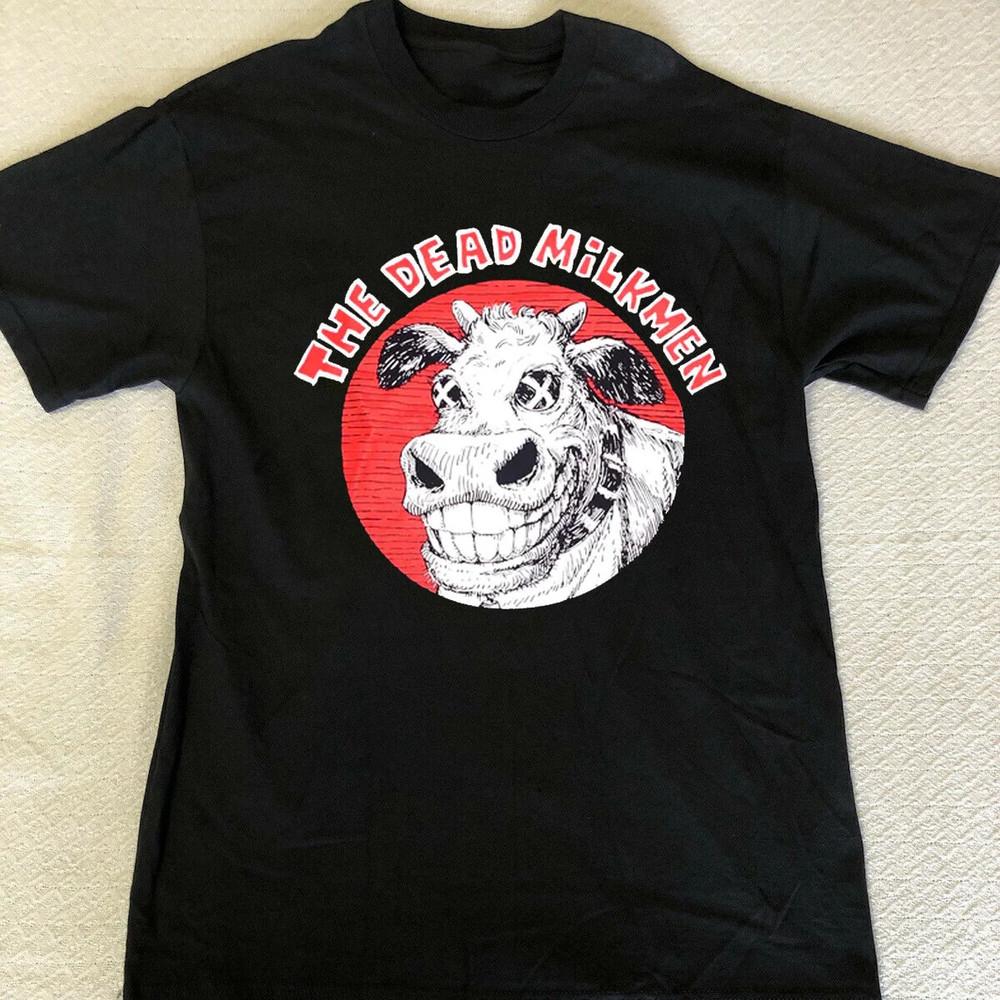 Hot The Dead Milkmen Cotton Black S-2345XL For Men Women T-Shirt US1834 Unisex T-Shirt