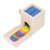 Деревянные игрушки Монтессо 4 в 1 Деревянные развивающие игрушки Монтессо Включает коробку постоянства объекта