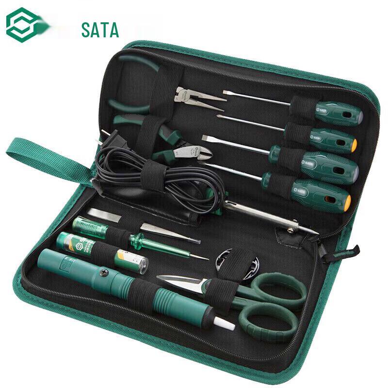 SATA 03710 Набор из 13 электронных инструментов для ремонта