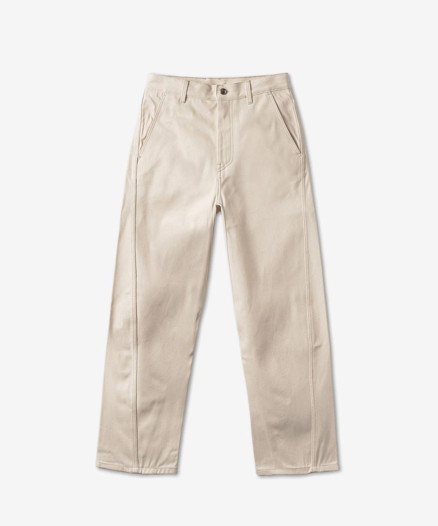 OAMC Straight Cortes Pants - Natural White / 23A28Oau24Cot00898108