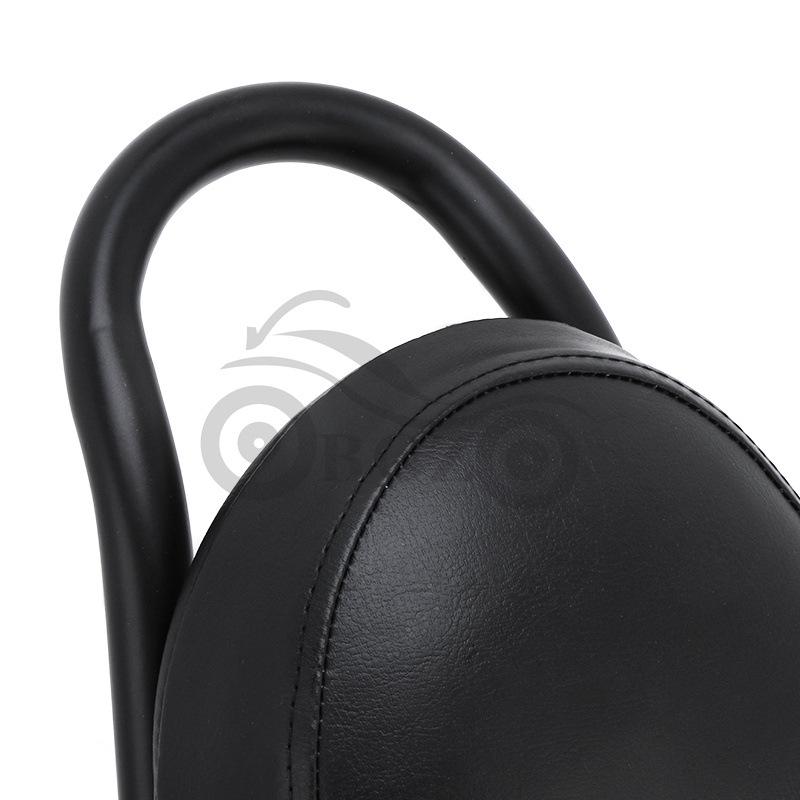 Modified Harley XL883 1200 Motorcycle Round Tube with Rear Backrest, Rear Arch, and Tail Rack (2004-2020)