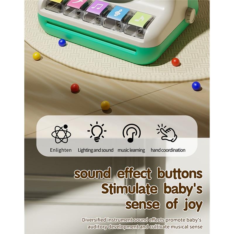 Горячая распродажа детская развивающая аналоговая камера многофункциональная камера со звуком и светом игрушка-маленькое пианино раннее развитие