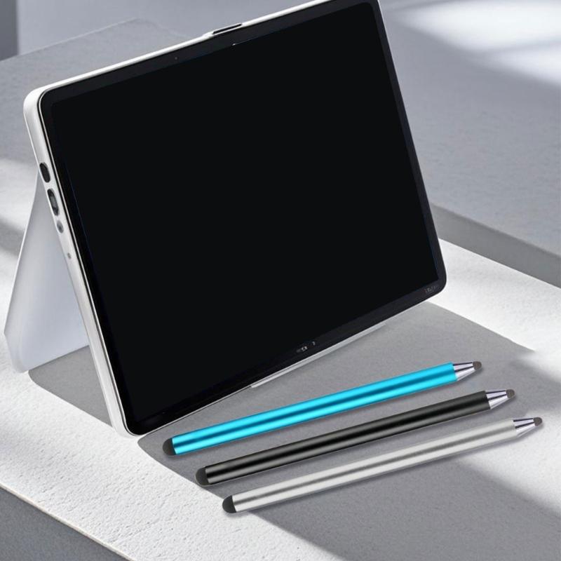 Styluses Pen for Touchable Screen Double Rubber Tip Capacitive Styluses Universal Mobile Phone Tablet Pen Sensitivity