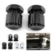 2Pcs Motorcycle Aluminum Mounting Nuts Bolts For Harley Davidson Road King Road Glide Softai Fat
