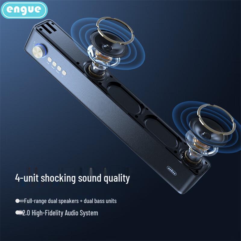 Bluetooth-колонка Engue AP12 HIFI, штекер CN (адаптер в комплекте) (Китайская версия)
