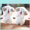 Dog Pendant Scream Keychain Super Soft Pp Cotton Cute Animal Charm Gift For Kids