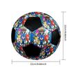 1pc Sonic The Hedgehog Football Soccer Ball Size 5 Indoor Soccer Ball Fashion Colorful  Backyard Game -Great For Sports Fans Gift HE95