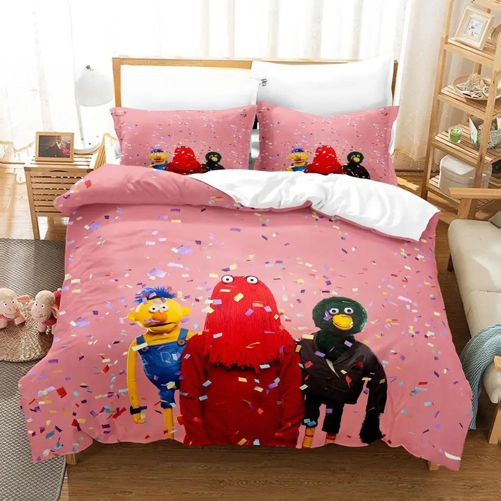 3d Print Anime Don't Hug Me I'm Scared Bedding Set Single Twin Full Queen King Size Bed Set Adult Kid Bedroom Duvet Cover Sets
