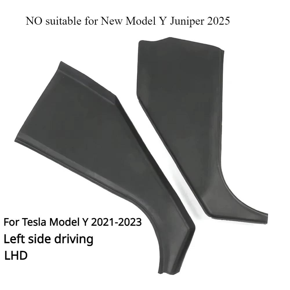 Anti Kick Pad for Tesla Model Y 2021-2023 Front Door Rest Pedal Side Guards Protector Sticker Protection Cover Modely HW4.0 2024