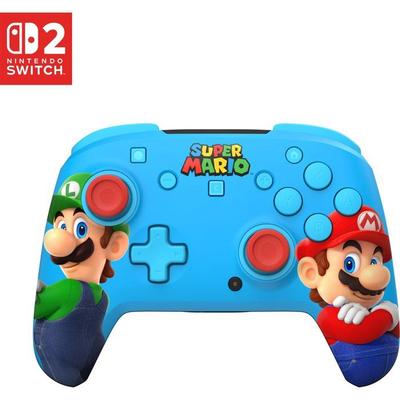 Manette Gaming - TURTLE BEACH - Nintendo Switch 2 - Rematch - Sans Fil - Mario & Luigi