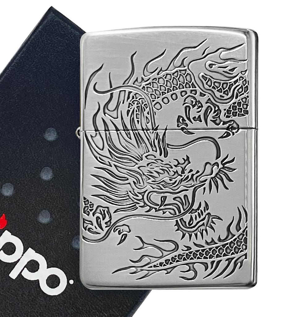ZIPPO Dragon (silver Smoked)