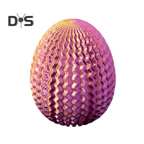 3D-печатное яйцо-лабиринт, игрушка для снятия стресса, образовательный лабиринт, ящик для хранения яиц, контейнер, игрушка-непоседа, домашний офис, пасхальное украшение