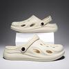 2025 Summer New Hole Shoes for Men Breathable and Comfortable Garden Clogs Slippers Anti Slip Beach Sandals Shoes