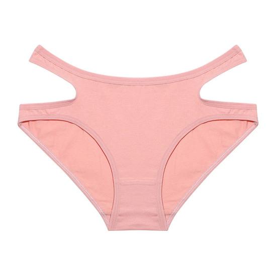 Женские трусики с открытой средней талией, однотонные, эластичные, мягкие, антисептические, дышащие, бесшовные, защищающие от воздействия женские трусы, женские трусы, нижнее белье