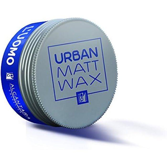 Cire Mat - L'Uomo Urban Matt Wax - 100 ml - Fini Mat - Coiffage Durable