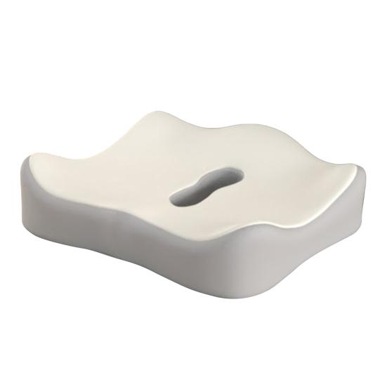 Ergonomic Seat Cushion Long Hours Sitting Memory Foam Butt Cushion Sciatica Relief Cushion for Tailbone Back Pain Relief Office Workers Car Drivers