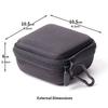 Сумка для хранения зарядного устройства Hard Charger Черный Интеллектуальный цифровой дисплей Чехол для переноски зарядного устройства EVA Зарядное устройство с цифровым дисплеем для Anker 140 Вт