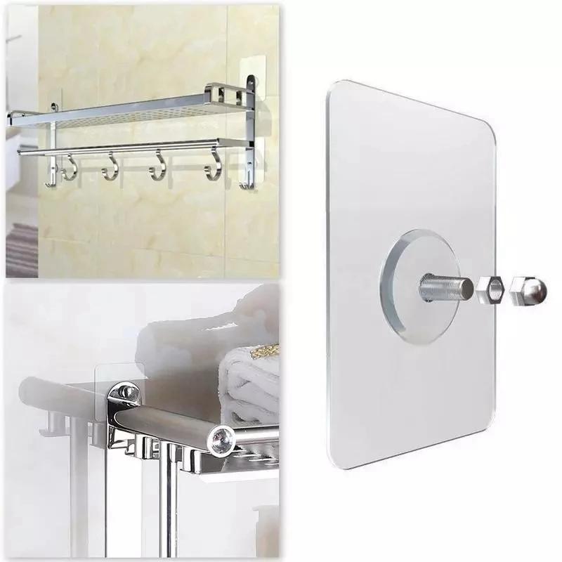5/10/20 Pcs HIgh Quality Punch-free Screws Strong Self-adhesive Suction Cup Sucker Wall Hooks Hanger for Kitchen Bathroom Tools