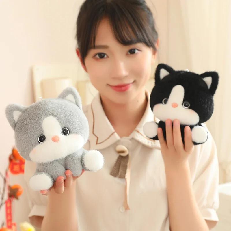 Cute Forest Animals Stuffed Doll Adorable Cat Lion Panda Dinosaur Axolotl Plush Toys Soft Sleep Appease Pillow for Kids Gift
