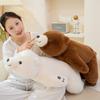 Cute Soft Lying Down Polar Bear Doll Plush Toy Bear Hug Bear Doll Children Soothing Doll