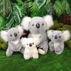 Plush Toy Simulated Koala Stuffed Toy Doll Tree Wombat Doll Zoo Souvenir Children's Day's Day Gift