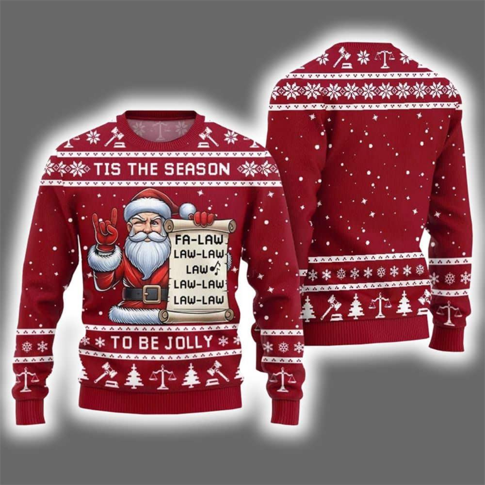Свитшот мужской с рождественским узором, пуловер с 3D-принтом Санта-Клауса, осенний женский худи с круглым вырезом и длинным рукавом, детские топы