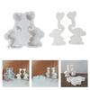 Elephant Balloon Silicone Candle Molds for Candle Soap Epoxy Resin Elephant Shape Silicone Molds for Gypsum Decoration