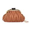 Женская сумка через плечо Belle из мягкой овечьей кожи Cognac 5BK011-N88-F0046-V-OOO