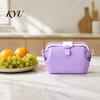 Portable Jelly Tote for Travel Waterproof Silicone Swim Bag, Foldable Beach Bag with Adjustable Shoulder Lightweight Pool Gear Organizer Strap,
