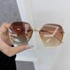 Личность Квадратные Солнцезащитные очки Женские Мужские Безободковые Солнцезащитные очки Женские Мужские Дизайнерский Бренд Классические Дорожные Для улицы