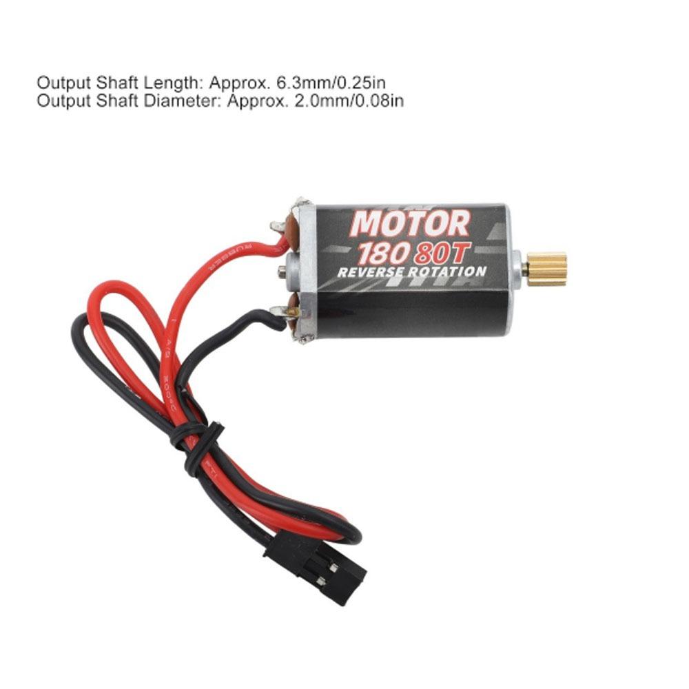 7.2V 180 RC Brushed Motor Low Noise Crawler Motor for Traxxas TRX4M RC Crawler RC Car Upgrade