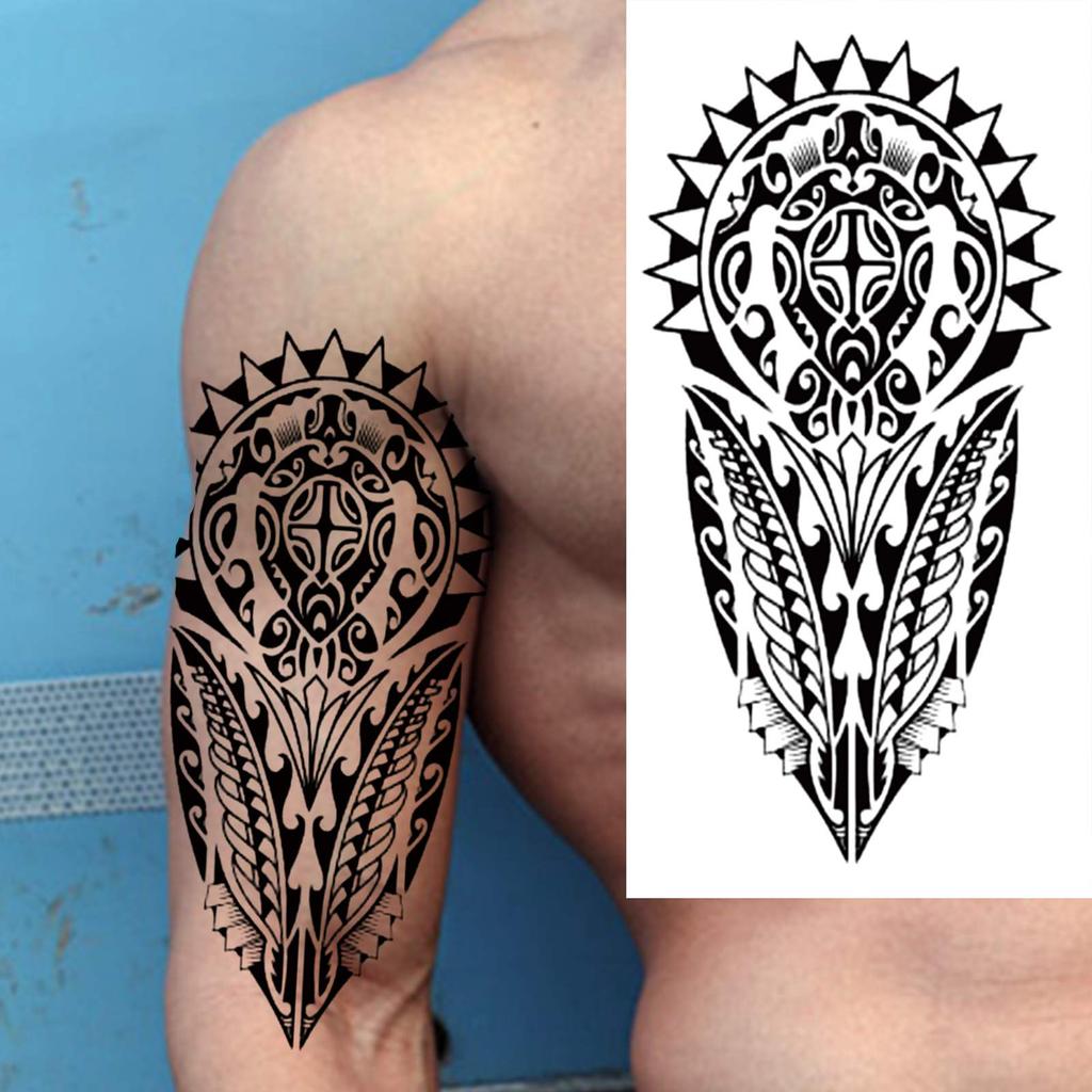 1 Sheet Black Butterfly Temporary Tattoos For Women Adults Fake Water Transfer Letter Tattoo Sticker Neck Hands