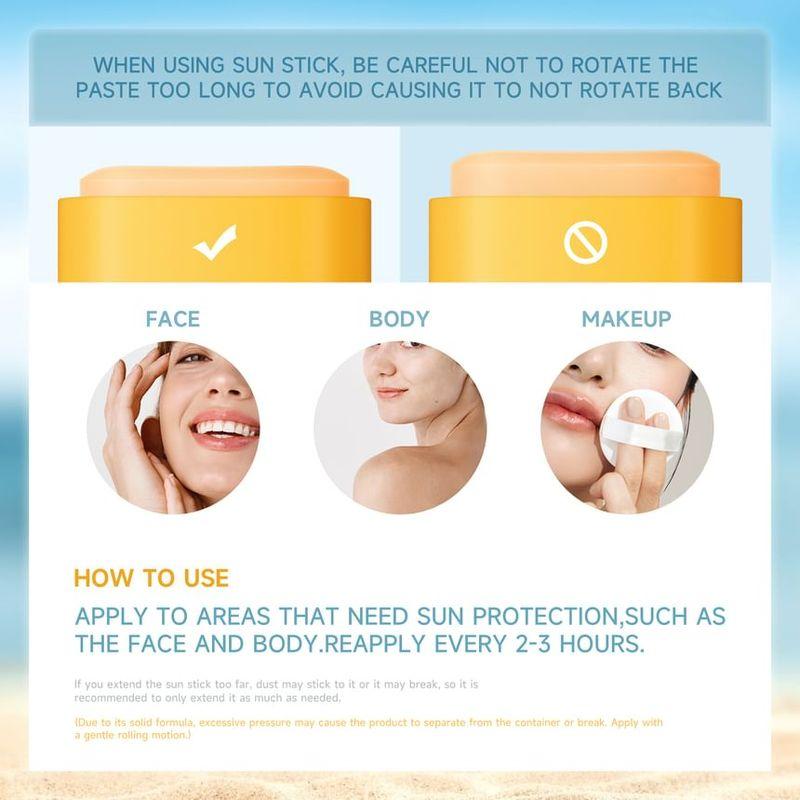 DEROL - Хлопковый Мягкий Солнцезащитный Стикер SPF50+ PA++++