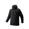 Solid Color Zipper Hooded Versatile Casual Down Jacket Men Outerwear Basic-Black 152517910-2