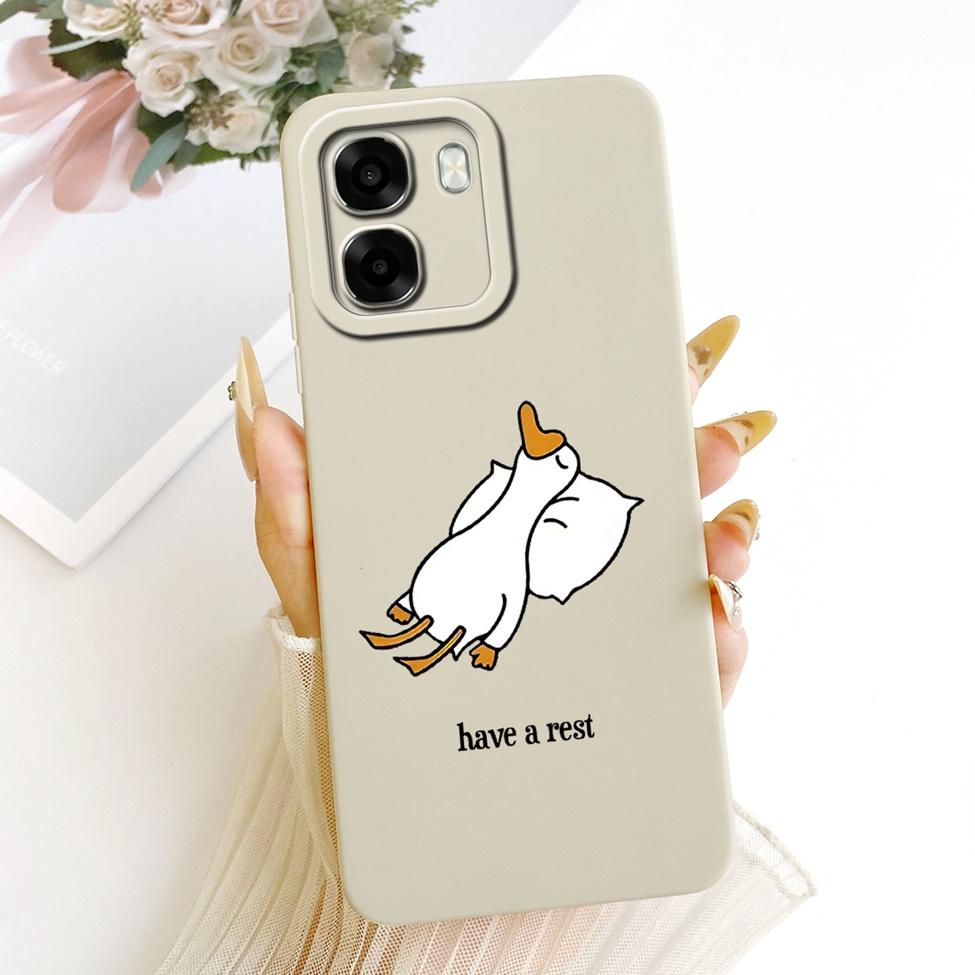 Чехол для телефона Oppo A6x 4G CPH2819 5G CPH2783 Чехол для Oppo A6x Милый Кавайный Роскошный Модный Цветы Крутой Расписной Силиконовый Корпус