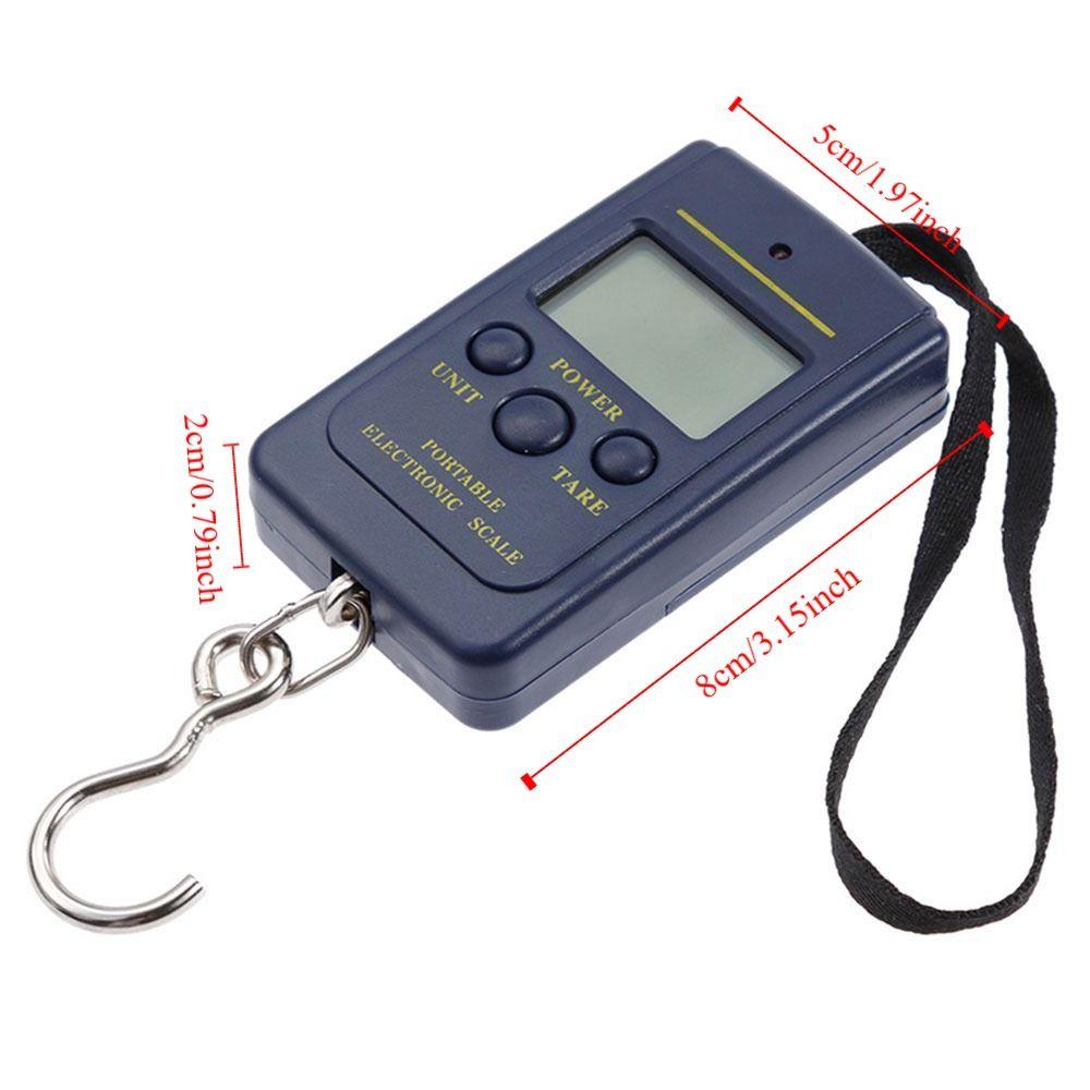 Цифровые электронные весы без подсветки с подвесным крюком, весы для багажа, рыбалка