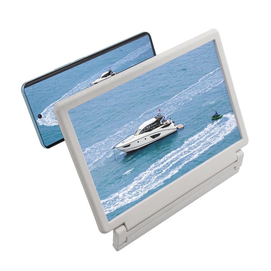 3X обновление и усиление акрилового ABS 3D-видео увеличителя экрана мобильного телефона для фильмов/видео с кронштейном для мобильного телефона