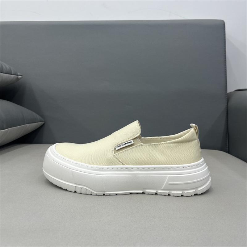 Summer new lazy solid color thick bottom mesh breathable leisure tide board xs