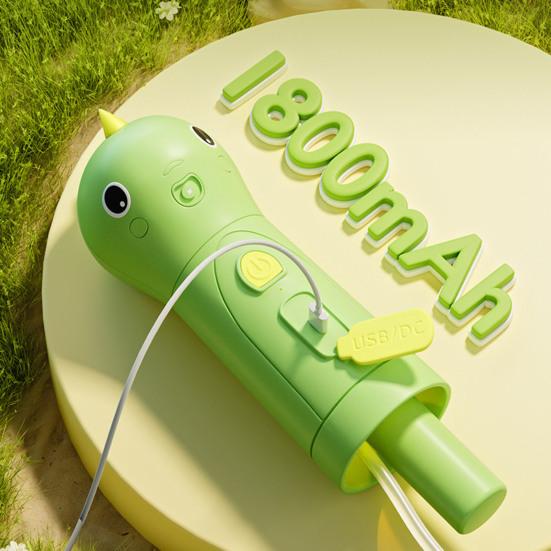 Электрический дозатор шампуня для ванны для собак и кошек в форме динозавра, держатель для мыла для собак 2 в 1, перезаряжаемая машина для вспенивания мыла для собак, для уборки