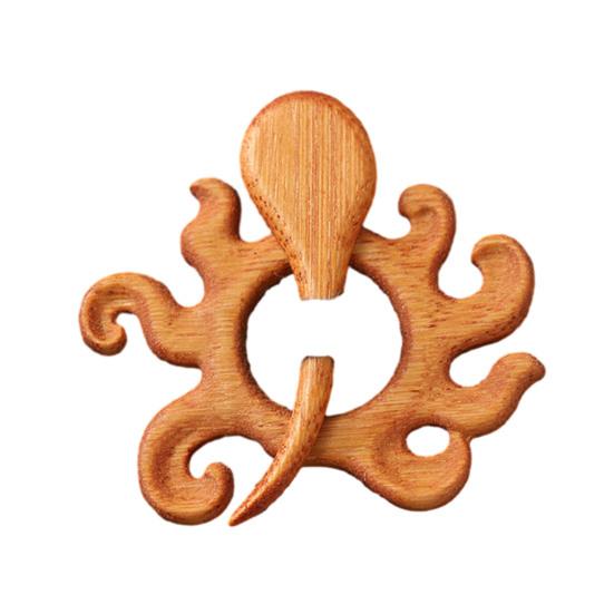 Деревянная брошь в виде животного Милая собака кошка булавка для свитера ручной работы птица кролик медведь черепаха брошь-булавка для свитеров шарфов шалей