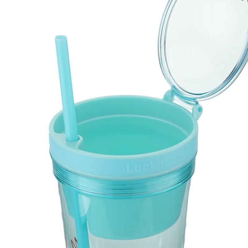LOCK&LOCK New Vitality Portable Snack & Straw Tumbler