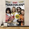 Van Halen Retrorock Band Hanging Bohemian Tapestry Hanging Tarot Hippie Wall Rugs Dorm Japanese Tapestry