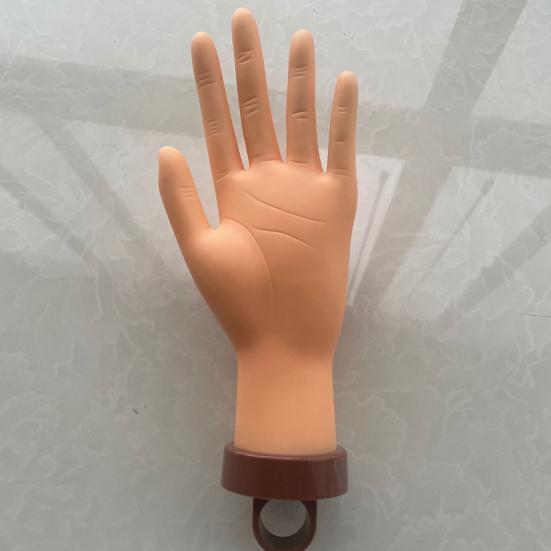 Маникюрная практика, ручная модель, гибкая, реалистичная, для тренировки ногтей, ручная модель, инструменты для дизайна ногтей, принадлежности для салона