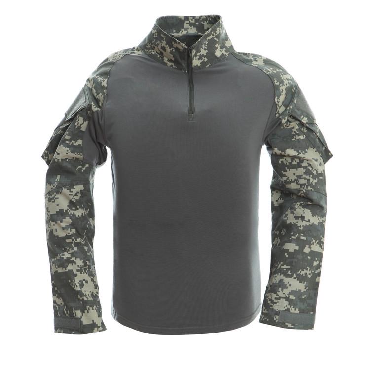 Комплект тактических мужских футболок с длинным рукавом Bone Frog Outdoor Quick Dry для альпинистов и любителей спорта