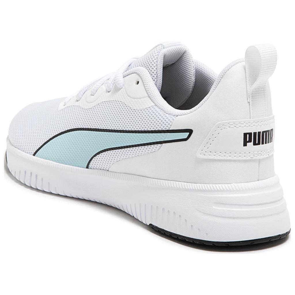 Puma Flyer Flex Knit Модные Удобные Амортизирующие Нескользящие Кроссовки с Низким Верхом для Повседневной Носки и Бега Унисекс кроссовки Белые Синие 376287-06
