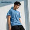 Skechers Sportlife SS25 T Shirt Unisex Crown Blue 01P1 L225U071-01P1